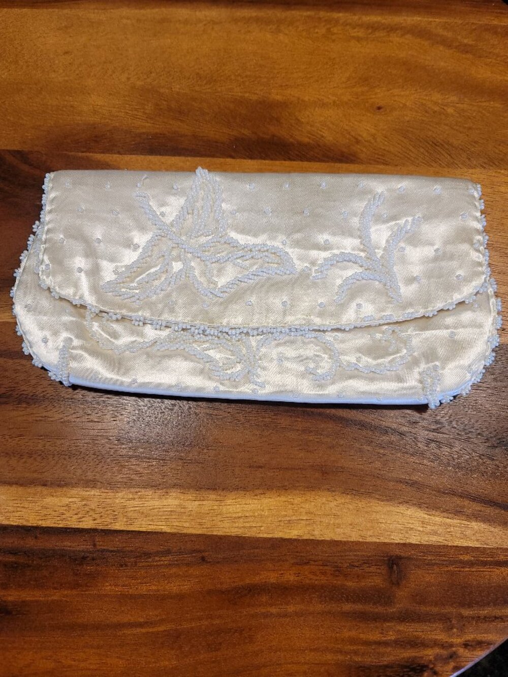 Vintage beaded clutch